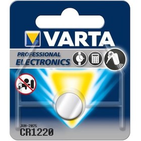 Resim Varta 6220 CR1220 3V Lityum Düğme Pil 