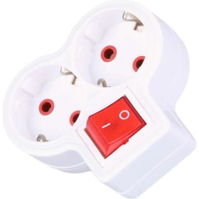 Resim Toptancı Amca Golyat Priz Anahtarlı Grup Priz Golyat Çoklayıcı Çoklu Priztopraklı Dayanıklı Işıklı 