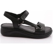 Resim Dgn 096 Kadin Sandalet Siyah 