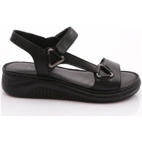 Resim Dgn 096 Kadin Sandalet Siyah 