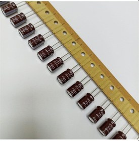 Resim Ekmf160etd221mhb5d 220mf 16v 8x11.5 105 Nıppon Elko Kondansatör 100 Adet 