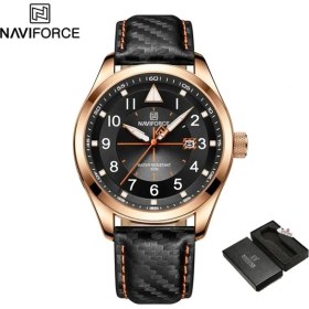 Resim Hanyang NF8022-RGB-BOX Navıforce 2022 Yeni Erkek Izle Top Marka Lüks Moda Bilek Izle Erkekler Için Su Geçirmez Aydınlık Spor Kuvars Saat Relojes Hombre (Yurt Dışından) 