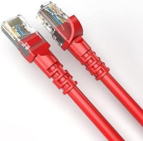 Resim DERKAB 30 CM 10'lu Paket CAT6 Network-Ağ-Ethernet Kablosu Kırmızı 