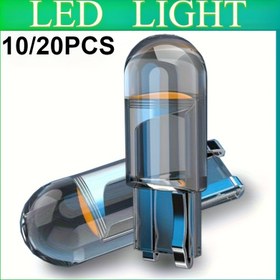 Resim 10/20 adet 12V W5W LED T10 COB Cam Ampuller, 6000K Beyaz Işık Yayarak, Size Bir Benzersiz Deneyim Sağlıyor! 