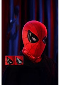 Resim Spider-man Maskesi Örümcek Adam Maskesi- 3d Hareketli Göz Özellikli 