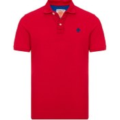 Resim Routefield Patriot Erkek Kırmızı Polo Tişört 