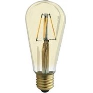 Resim Ack 4W Rustik LED Ampül, E27 ( ST64 ) 