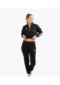 Resim Umbro Pyra Track Suit - Kadın Siyah Pamuklu Eşofman Takımı - VA-0021 Siyah 