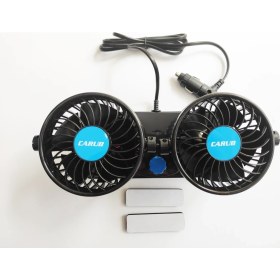 Resim Gözpar Oto Replax 12 Volt Araç Içi Torpido Üstü Çift Fanlı Oto Vantilatör 36 