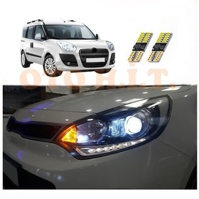 Resim Fiat Doblo D3 10-15 Uyumlu Park Ampulü Beyaz Led Aydınlatma Ampulü Canbus'li 