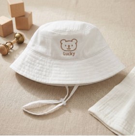 Resim benitto kids Bağlamalı Balıkçı Bebek Şapkası 7042 