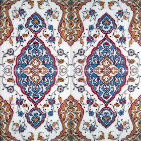 Resim Kütahya Hedef Çini AC39 20 x 20 Dekoratif Çini 