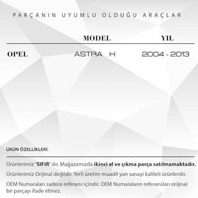 Resim innovareauto Opel Astra H ile uyumlu Vites ve El Freni Körüğü - Sarı 