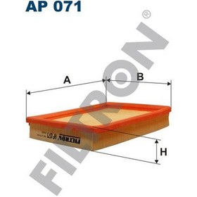 Resim Fıltron Ap 071 Hava Fıltresı Combo B 93 02 Tıgra A 93 02 Corsa B 93 02 93 02 Benzınlı 