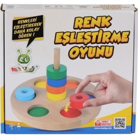 Resim Mey İthalat Kr136 Renkli Halka Eşleştirme Oyunu 