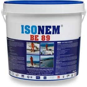 Resim İsonem Be 89 Likit Kauçuk Membran 5 Kg Siyah 