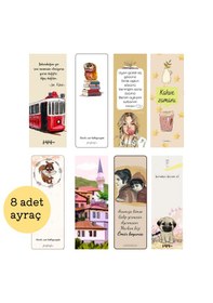 Resim 8'li Kitap Ayracı Ortaya Karışık 