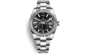Resim G Sport Polo Rolex Model Çelik Kordon Erkek Kol Saati 