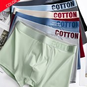 Resim 3'lü Paket Erkek İç Çamaşırı, Gençler İçin Rahat Nefes Alabilen Külotlar, Spor Esnek Boxer, Klasik 