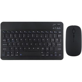 Resim redmud teknoloji Tüm Xiaomi Tablet Modelleri İle Uyumlu Bluetooth Özellikli Klavye Mouse Set 