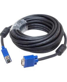 Resim VGA Kablo 15 Pin 3+6 Erkek/erkek 5m Kutulu (4887) 
