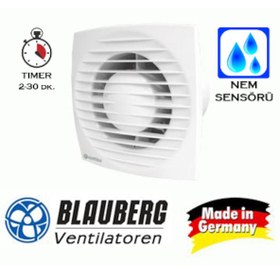 Resim Blauberg Bravo 150 H Timer+Nem Sensörü 