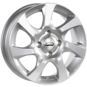 Resim CMS-1059-03 6.0x15" -4x108 ET45 63.4 Silver Jant (4 Adet) 