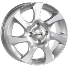 Resim CMS-1059-03 6.0x15" -4x108 ET45 63.4 Silver Jant (4 Adet) 