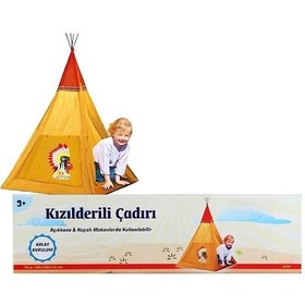 Resim Mey İthalat Kızılderili Oyun Çadırı Turuncu 