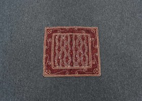 Resim Yeni El İşi Otantik İnce Kum Boncuklu Masa Sehpa Fiskos Örtüsü 5941 