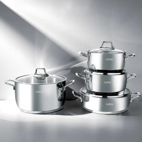 Resim Elegant 19 Parça Paslanmaz Çelik Çeyiz Seti 