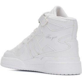 Resim Nstil Günlük Kız Erkek Çocuk Sneaker Cırtlı Lastik Bağcıklı Hafif Desenli Taban Basketbol Ayakkabısı 105 