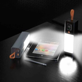 Resim Xipin T134L Işıklı PD 100W Hızlı Şarj Özellikli 20000 Mah Powerbank - Gri 