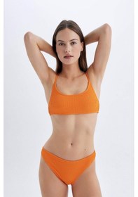 Resim DeFacto Regular Fit Bikini Altı-Fall in Love B7208AX24SMOG313 