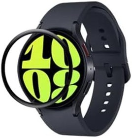 Resim bbtech Samsung Galaxy Watch 7/6/5/4 44 MM Ekran Koruyucu Polymer Nano Esnek Cam;Şeffaf 