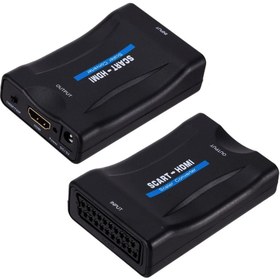 Resim Scart To HDMI Dönüştürücü Scart In HDMI Out 1080P Skart - HDMI Converter Ses Video 