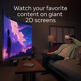 Resim Meta Quest 3S 128 GB Sanal Gerçeklik Gözlüğü 