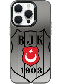 Resim Beşiktaş Büyük Arma Bayrak Premium Telefon Kılıfı - iPhone 16 Pro Max 