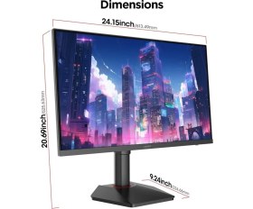 Resim Koorui G2722P 27" 1 Ms 2k Pivot IPS 200 Hz Oyuncu Monitörü Teşhir 