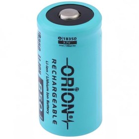Resim Orion 18350 3.7V 850mAh Şarj Edilebilir Li-ion Pil 