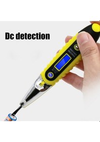 Resim Ulzyvf 12-220v Ac/dc Lcd Ekranlı Gece Görüşlü Elektrik Test Kalemi - Kabloları Ve Kaçakları Tespit Eder, Güvenli Test 