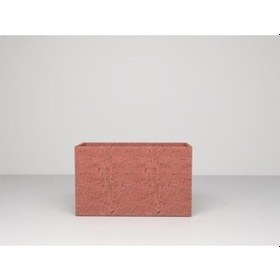 Resim Nuano Consept Dikdörtgen Serisi Köşeli Saksı Kiremit 100x30x40 