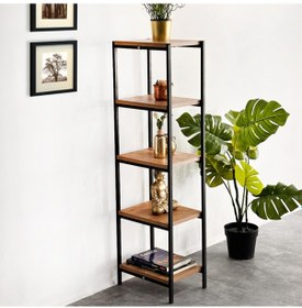 Resim Kitaplık 5 Katlı Çok Amaçlı Dolap Raf 5248 