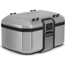 Resim Motosiklet Alüminyum 55lt Arka Çanta Gümüş Shad Terra Arka Çanta 