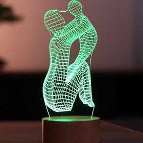 Resim Anneler Günü Figürlü Dekoratif Hediye Led Masa Lambası | BYLAMP 