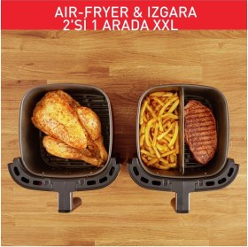Resim Özbience Yüksek Kapasiteli Yağsız Airfryer, Pişirme Kağıdı ile Kolay Kullanım 