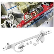 Resim Araba Modifikasyonu Gaz Kelebeği Tabanı Kablosu Taban Bölümü Alüminyum Alaşımlı Gaz Kelebeği Kablosu Gümüş 