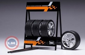 Resim 1:18 IXO Hyundai N Type Standlı Jant Lastik Seti 