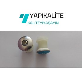 Resim YAPI KALİTE B Küresel Uçlu Yüzeye Sıfır Önden Montajlı Klozet Taharet Çubuğu Ucu Perlatörü 14 mm 