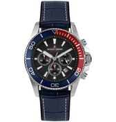 Resim Jacques Lemans 1-2206d Lıverpool Dıver Erkek Kol Saati Gümüş - Mavi 